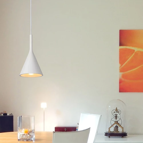 Lucide GIPSY - Pendant light - Ø 16,5 cm - 1xE27 - White - atmosphere 1